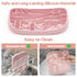 Snuffle Mat and Lick Mat for Dogs, California Textured Slow Feeder, 0.75 Inch Thin Silicone Mat Holds 3 Cups, Dishwasher and Microwave Safe, Pink