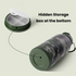 32oz Insulated Water Bottle Stainless Steel Sport Water Bottle with Straw Dual-use Lid Design for Gym with Pill Box