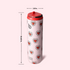 Insulated Water Bottle 24oz with Straw Lid and Handle for Sports Travel Gym Stainless Steel Water Bottles Double-Wall Vacuum Metal Leak Proof BPA-Free