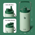 For outdoor activities:With half gallon water jug,it’s easier to enjoy your trip with fewer refills and is perfect for hiking,camping and sporting.With such a versatile bottle,it's easy to stay hydrated and refreshed during adventures