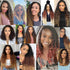 Goddess Bohemian box braids Crochet Hair,12/14 inch Pre Looped Boho Box Braid Crochet Hair with curly Ends,8pcs Boho Crochet Braids Synthetic Hair Extensions for Women