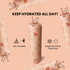 Insulated Water Bottle 24oz with Straw Lid and Handle for Sports Travel Gym Stainless Steel Water Bottles Double-Wall Vacuum Metal Leak Proof BPA-Free