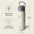 [Multi-scenario use]: This kids water bottle is not only suitable for indoor scenes but also can be used as an outdoor water bottle or a camping water bottle, suitable for mountaineering, hiking, and other scenes