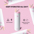 Insulated Water Bottle 24oz with Straw Lid and Handle for Sports Travel Gym Stainless Steel Water Bottles Double-Wall Vacuum Metal Leak Proof BPA-Free