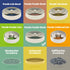 Slow Feeder Dog Bowl for Large Dogs with Non-Slip Base - Adjustable Speed Design, Removable Puzzle Inserts & Dishwasher Safe, Green