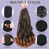 French Curls Braiding Hair T30 Various colors to choose fromSynthetic Bouncy Curly Braiding Hair Extensions French Curly Crochet Hair Extensions 14-22inch