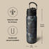 [Multi-scenario use]: This kids water bottle is not only suitable for indoor scenes but also can be used as an outdoor water bottle or a camping water bottle, suitable for mountaineering, hiking, and other scenes