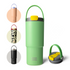 Insulated Water Bottle with Straw and Handle Stainless Steel Water Bottles for Car Sports Home Office and School 26oz Leak Proof