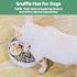 Slow Feeder Dog Bowl Insert & Snuffle Mat 2-in-1, Machine Washable Food Puzzle for Large Dogs, Soft Feeder Insert to Slow Eating