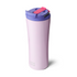 Innovative Ice-Ready Lid: Add ice cubes directly through the lid without unscrewing — no mess, no hassle. Enjoy chilled drinks faster and keep beverages at the ideal temperature for hours.