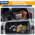 Truck Bed Cargo Net Elastic Mesh SUV Trunk Netting for Car Trunk Organizer and Truck Bed Organizer with Locking Hooks 35.4 by 15.8 Inches