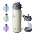 [Multi-scenario use]: This kids water bottle is not only suitable for indoor scenes but also can be used as an outdoor water bottle or a camping water bottle, suitable for mountaineering, hiking, and other scenes