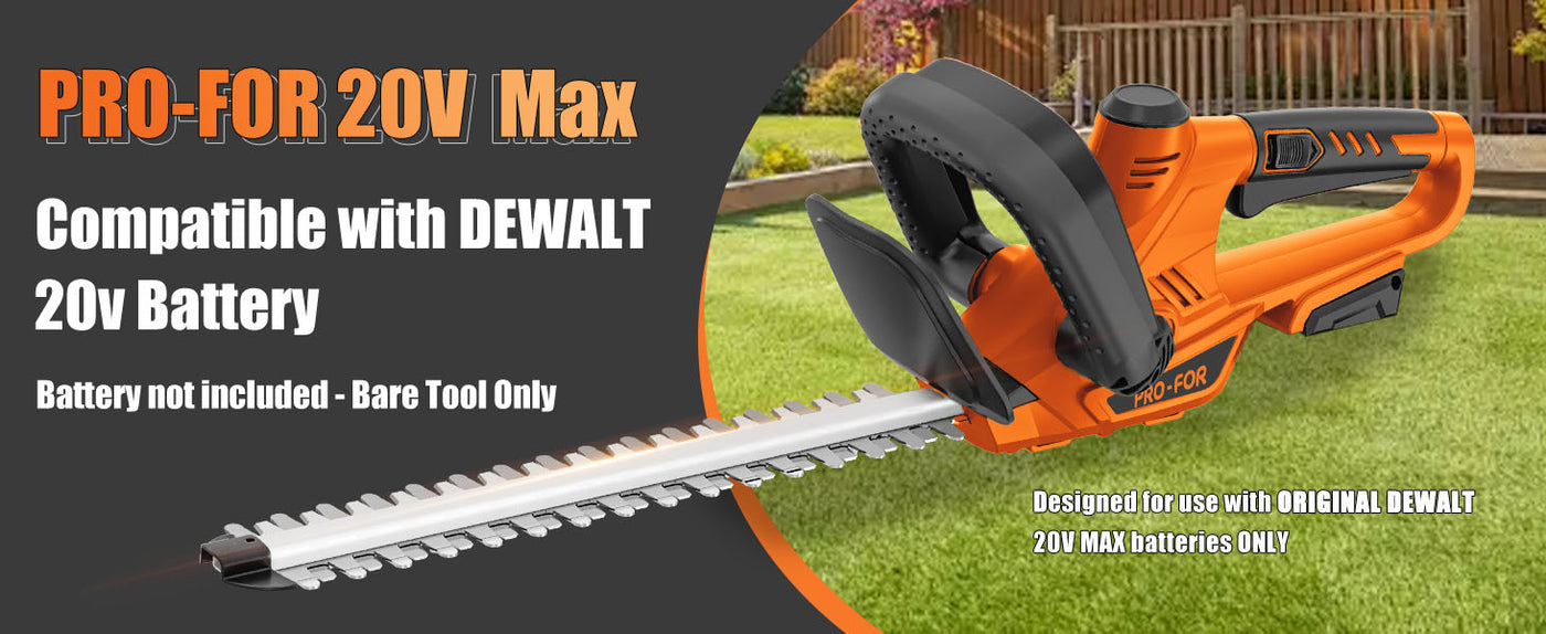 Cordless Hedge Trimmer, Tool Only
