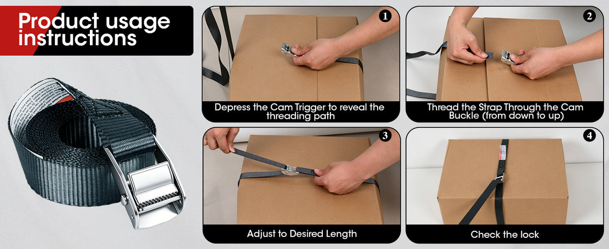 Practical Tie-Down Gear with Clear Use Guidance