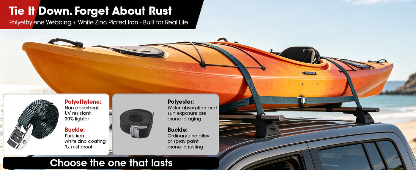 PRO-FOR Cam Buckle Lashing Straps