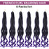 French Curl Braiding Hair 14/16 Inch Curly Braiding Hair Pre Stretched 1B/Grey Loose Wavy French Curl Hair for Women Various colors to choose from