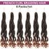 French Curls Braiding Hair T30 Various colors to choose fromSynthetic Bouncy Curly Braiding Hair Extensions French Curly Crochet Hair Extensions 14-22inch