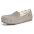 PARFEYING Women's Australian Sheepskin Moccasin Slip-On Slippers