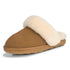 PARFEYING Women's Cozy Australian Sheepskin Suede Scuff Slippers