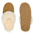 PARFEYING Women's Cozy Australian Sheepskin Suede Scuff Slippers