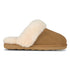 PARFEYING Women's Cozy Australian Sheepskin Suede Scuff Slippers