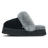 PARFEYING Women's Australian Sheepskin Suede Platform Slippers
