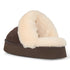 PARFEYING Women's Australian Sheepskin Suede Platform Slippers