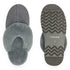 PARFEYING Women's Australian Sheepskin Suede Platform Slippers