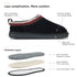 PARFEYING Women's Australian Sheepskin Suede Slip-On Clog Slippers