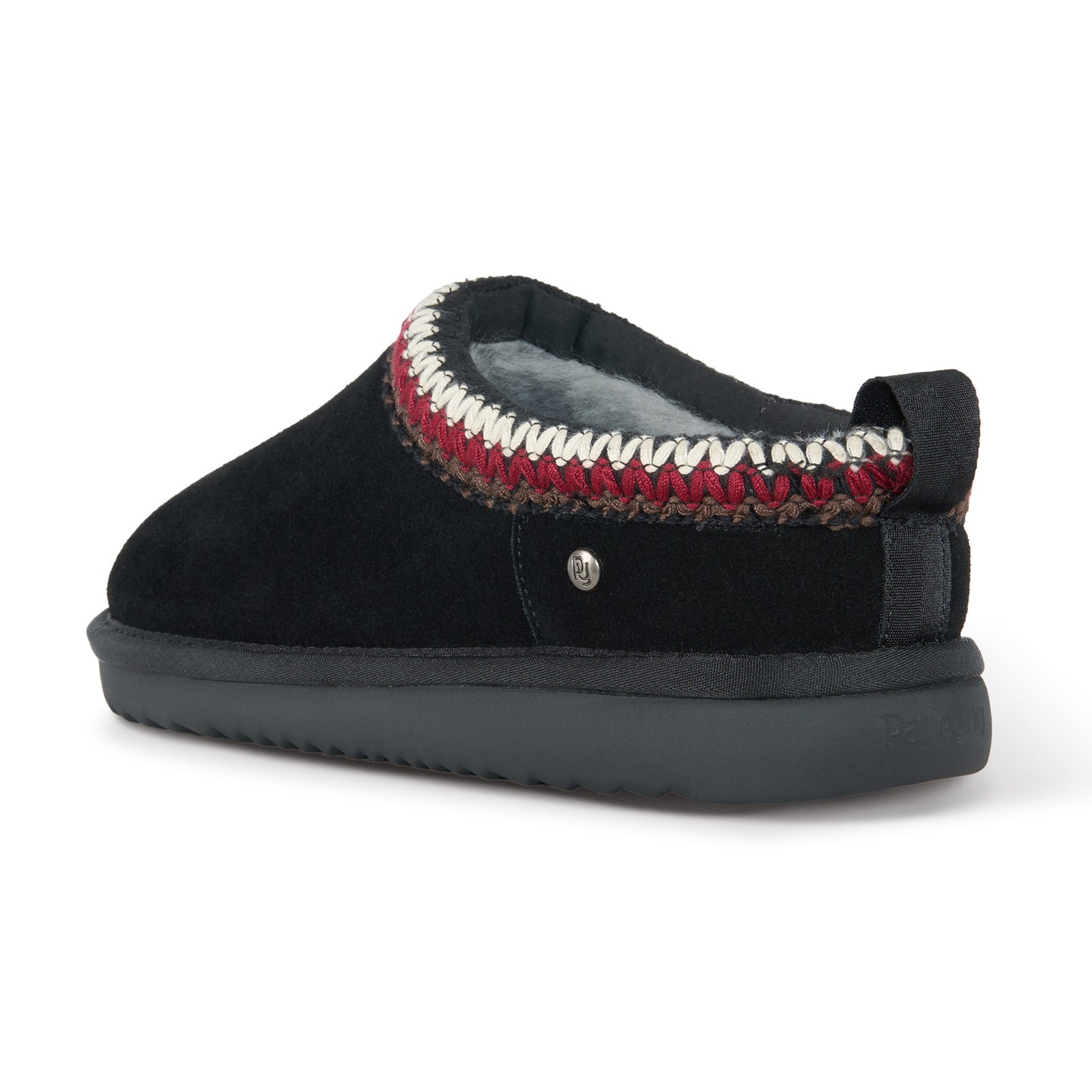 PARFEYING Women's Australian Sheepskin Suede Slip-On Clog Slippers