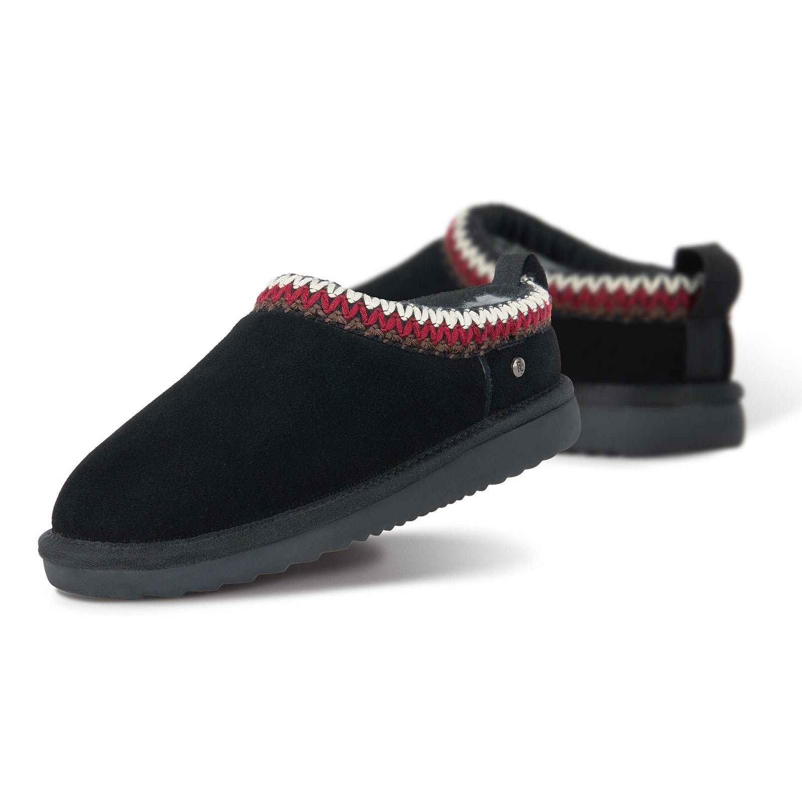 PARFEYING Women's Australian Sheepskin Suede Slip-On Clog Slippers