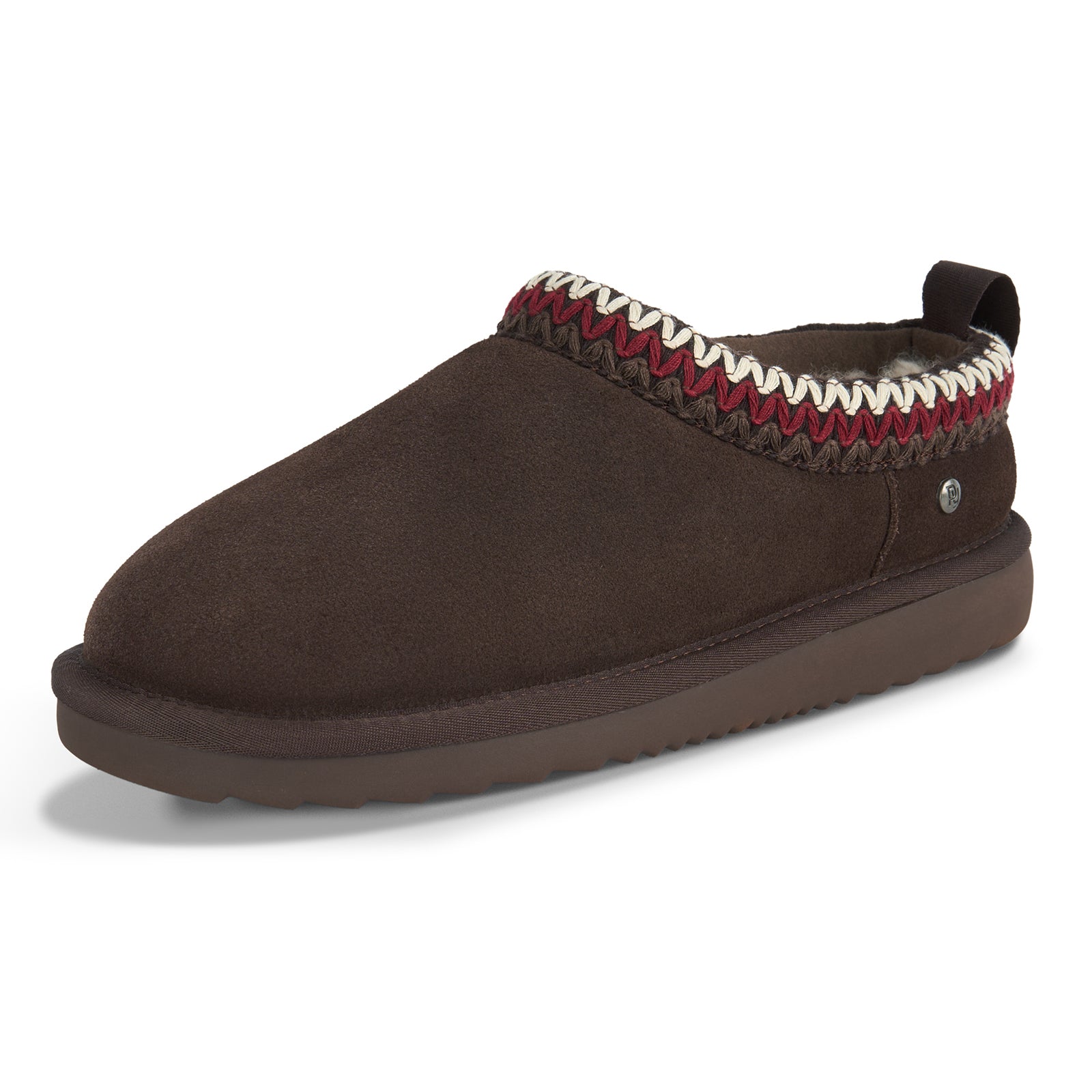 PARFEYING Women's Australian Sheepskin Suede Slip-On Clog Slippers