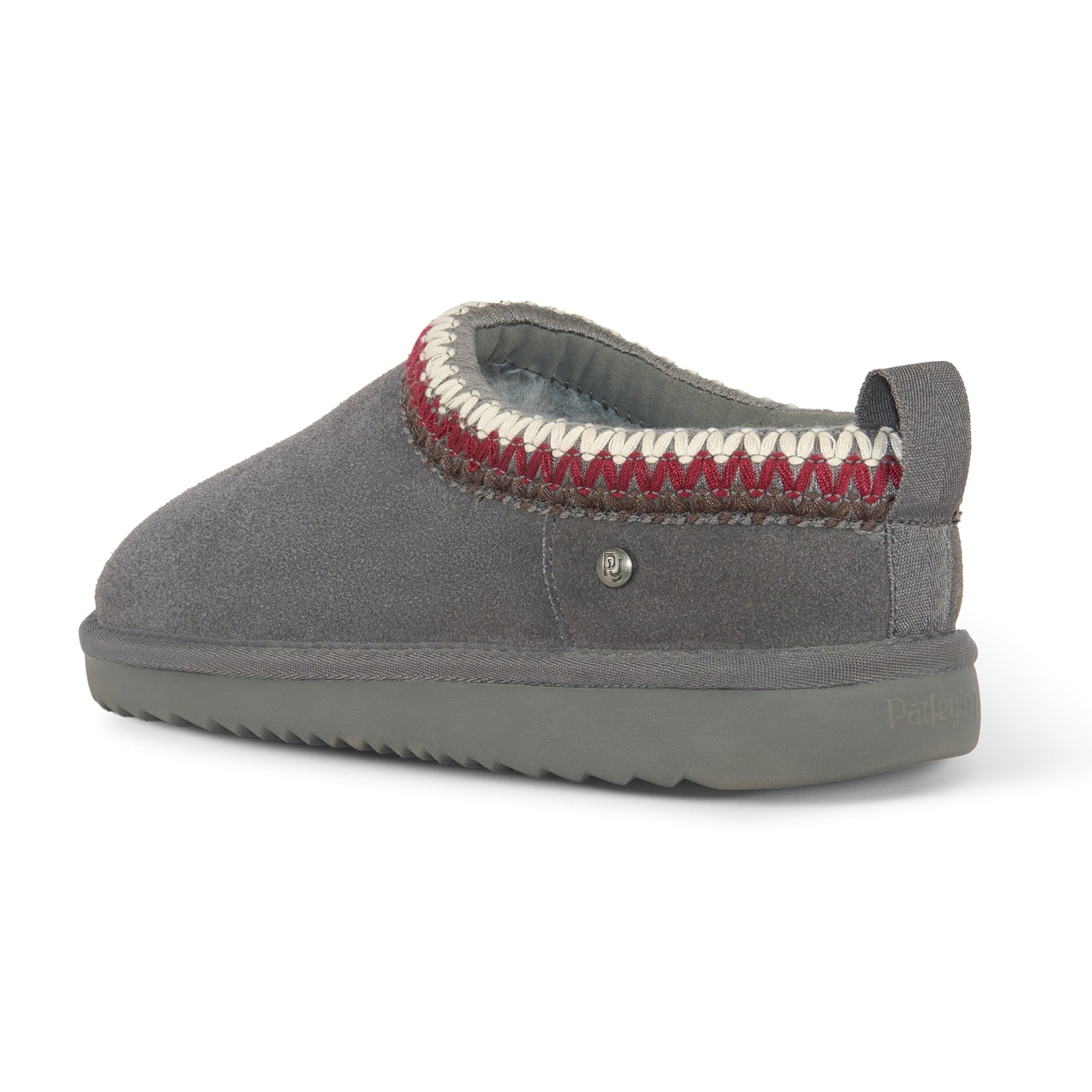 PARFEYING Women's Australian Sheepskin Suede Slip-On Clog Slippers