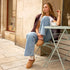 PARFEYING Women's Australian Sheepskin Suede Slip-On Clog Slippers