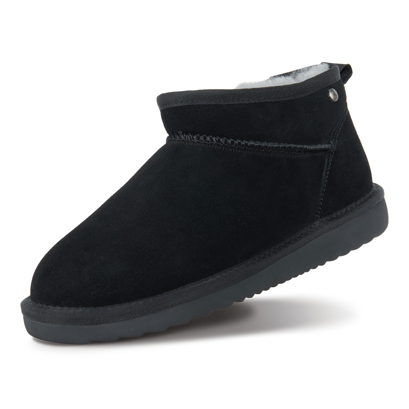 PARFEYING Women's Australian Sheepskin Water-Resistant Mini Boots