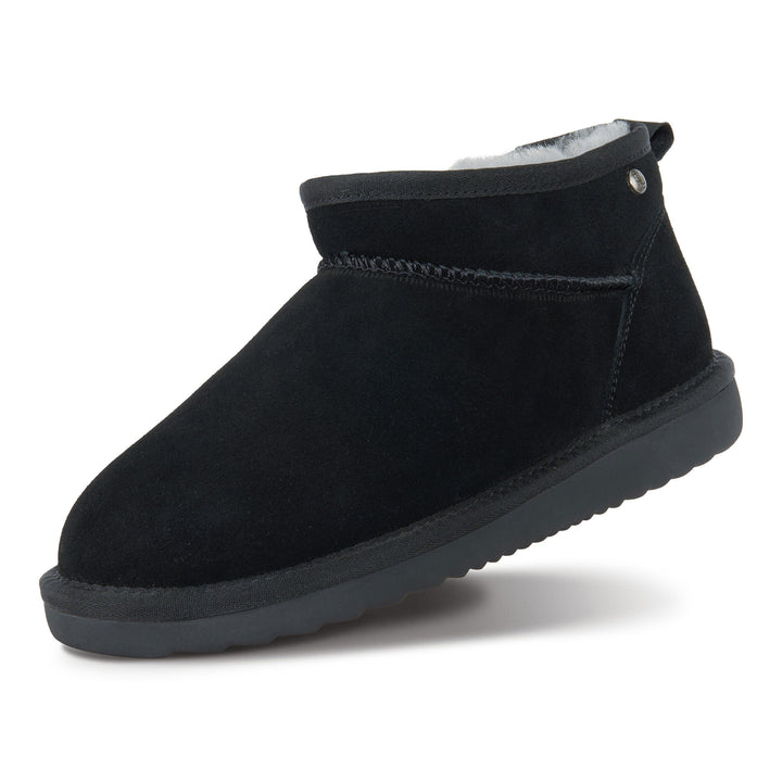 PARFEYING Women's Australian Sheepskin Water-Resistant Mini Boots