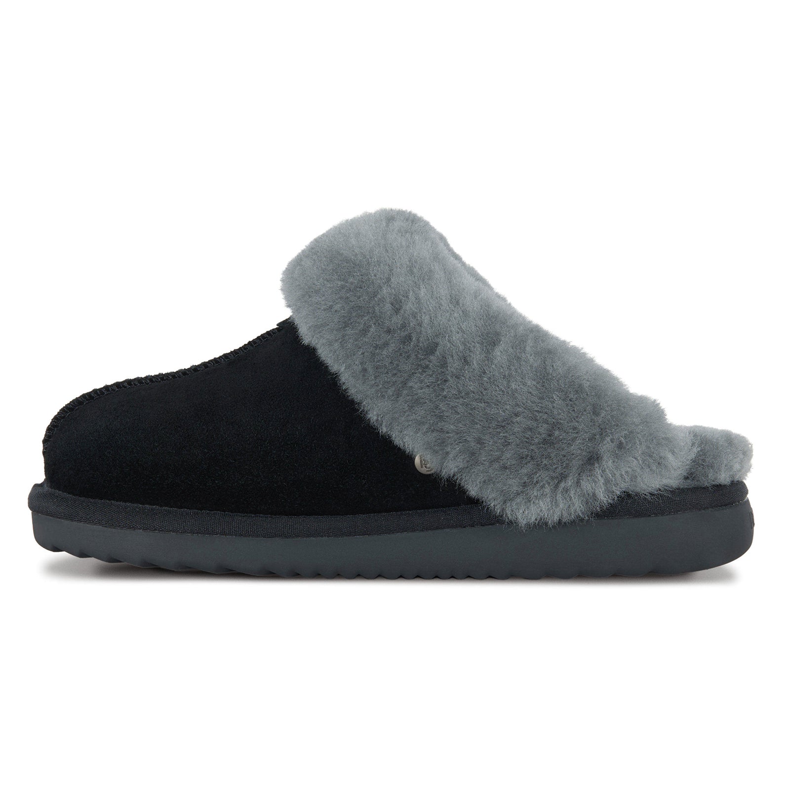 PARFEYING Women's Australian Sheepskin Suede Slip-On Clog Slippers