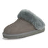 PARFEYING Women's Australian Sheepskin Suede Slip-On Clog Slippers
