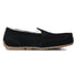 PARFEYING Men's Cozy Australian Sheepskin Suede Moccasin Slippers