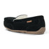 PARFEYING Men's Cozy Australian Sheepskin Suede Moccasin Slippers