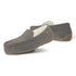 PARFEYING Men's Cozy Australian Sheepskin Suede Moccasin Slippers