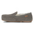 PARFEYING Men's Cozy Australian Sheepskin Suede Moccasin Slippers