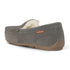 PARFEYING Men's Cozy Australian Sheepskin Suede Moccasin Slippers