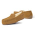 PARFEYING Men's Cozy Australian Sheepskin Suede Moccasin Slippers