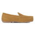 PARFEYING Men's Cozy Australian Sheepskin Suede Moccasin Slippers