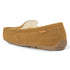 PARFEYING Men's Cozy Australian Sheepskin Suede Moccasin Slippers
