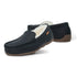 PARFEYING Men's Cozy Australian Sheepskin Suede Moccasin Slippers