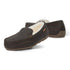 PARFEYING Men's Cozy Australian Sheepskin Suede Moccasin Slippers