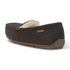 PARFEYING Men's Cozy Australian Sheepskin Suede Moccasin Slippers