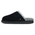 PARFEYING Men's Australian Sheepskin Suede Backless Scuff Slippers